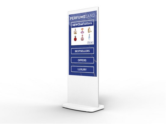 Freestanding PCAP Touch Screen Posters