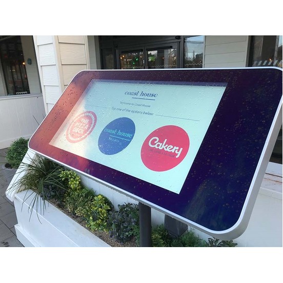 Wall Mounted PCAP Outdoor Touch Screens