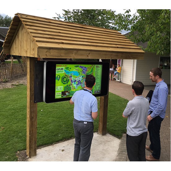 Wall Mounted PCAP Outdoor Touch Screens